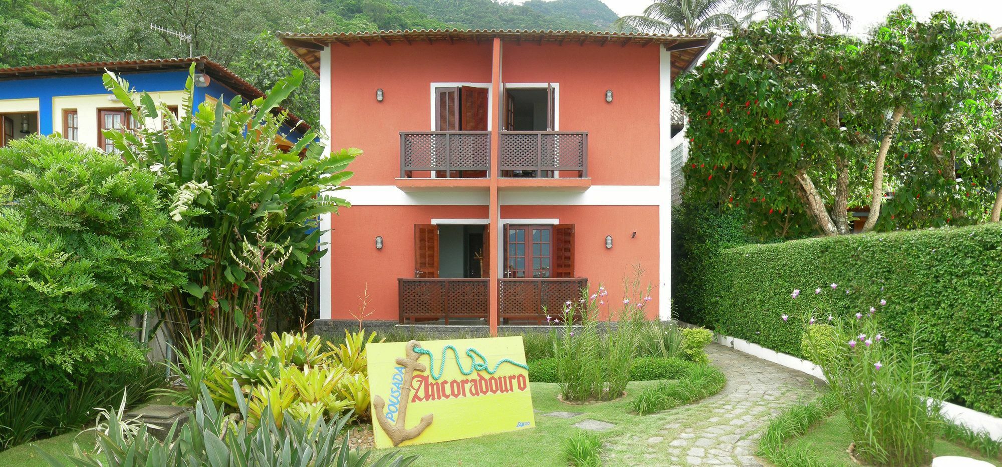 Pousada Ancoradouro Vila do Abraao Luaran gambar