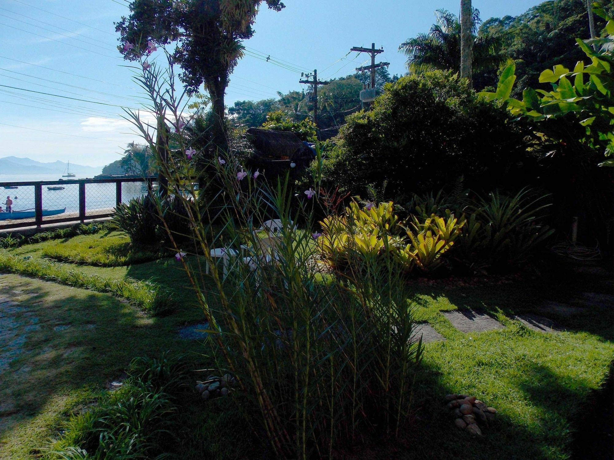 Pousada Ancoradouro Vila do Abraao Luaran gambar